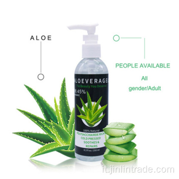 Gel di aloe vera naturale 100% naturale per il viso